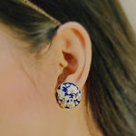 Load image into Gallery viewer, Glorious Round Bold Button Studs Earring
