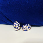 Load image into Gallery viewer, Oval Modern Button Studs Earring
