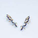 Load image into Gallery viewer, Paisley Affair Statement Earcuff Earrings
