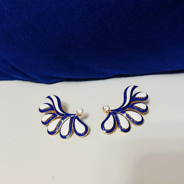 Paisley affair statement earcuff earrings
