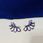 Load image into Gallery viewer, Paisley Affair Statement Earcuff Earrings
