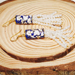 Load image into Gallery viewer, Life Of A Bird Statement Dangle Earrings
