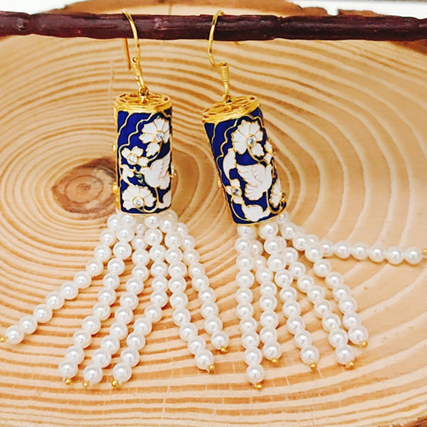 Life Of A Bird Statement Dangle Earrings