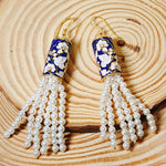 Load image into Gallery viewer, Life Of A Bird Statement Dangle Earrings

