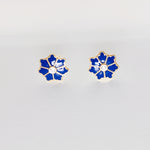 Load image into Gallery viewer, Floral Bloom Mini Studs
