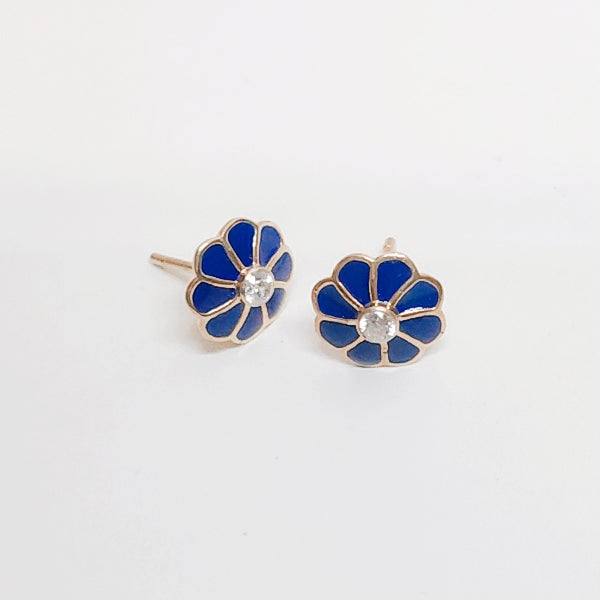 Bloom mini studs earring