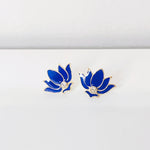 Load image into Gallery viewer, Lotus Bloom Mini Studs Earring
