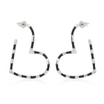 Load image into Gallery viewer, Love is Statement Hoop Earrings
