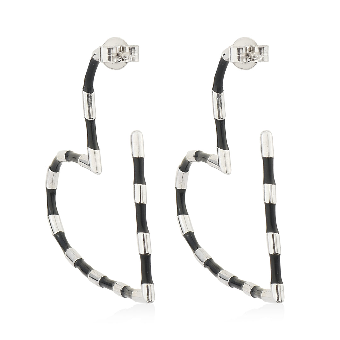 Love is Statement Hoop Earrings