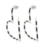Load image into Gallery viewer, Love is Statement Hoop Earrings
