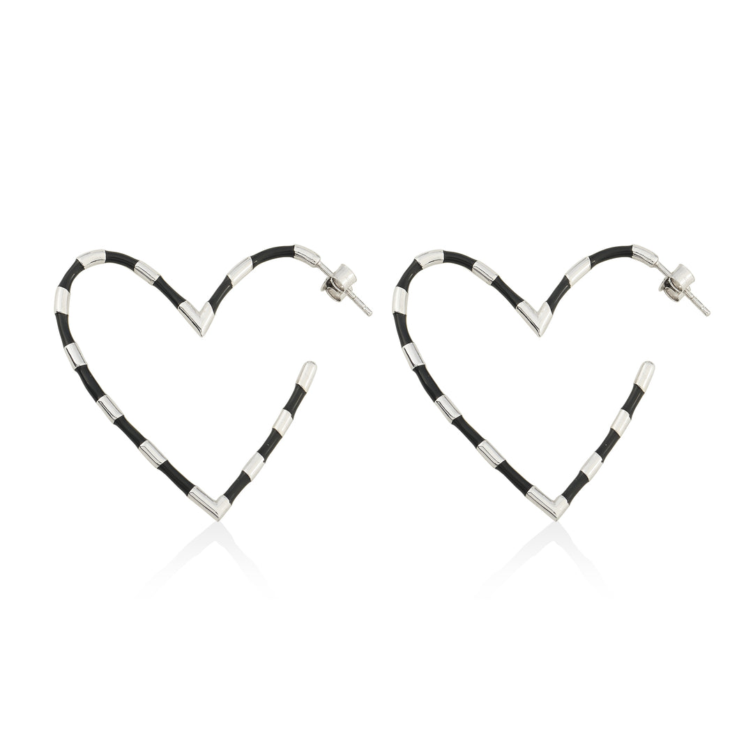 Love is Statement Hoop Earrings