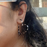 Load image into Gallery viewer, Love is Statement Hoop Earrings
