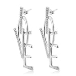 Load image into Gallery viewer, Love is in the Air Statement Earrings
