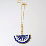 Load image into Gallery viewer, Crisp &amp; Crinkle Wave Drop Anklet
