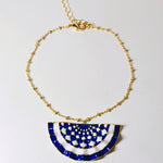 Load image into Gallery viewer, Crisp &amp; Crinkle Wave Drop Anklet
