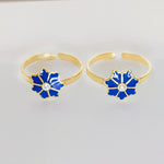 Load image into Gallery viewer, Tiny Bloom Toe Ring
