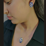 Load image into Gallery viewer, Chic Oval Pendant with Chain
