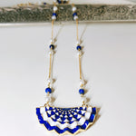 Load image into Gallery viewer, Crisp &amp; Crinkle Long Chain Necklace
