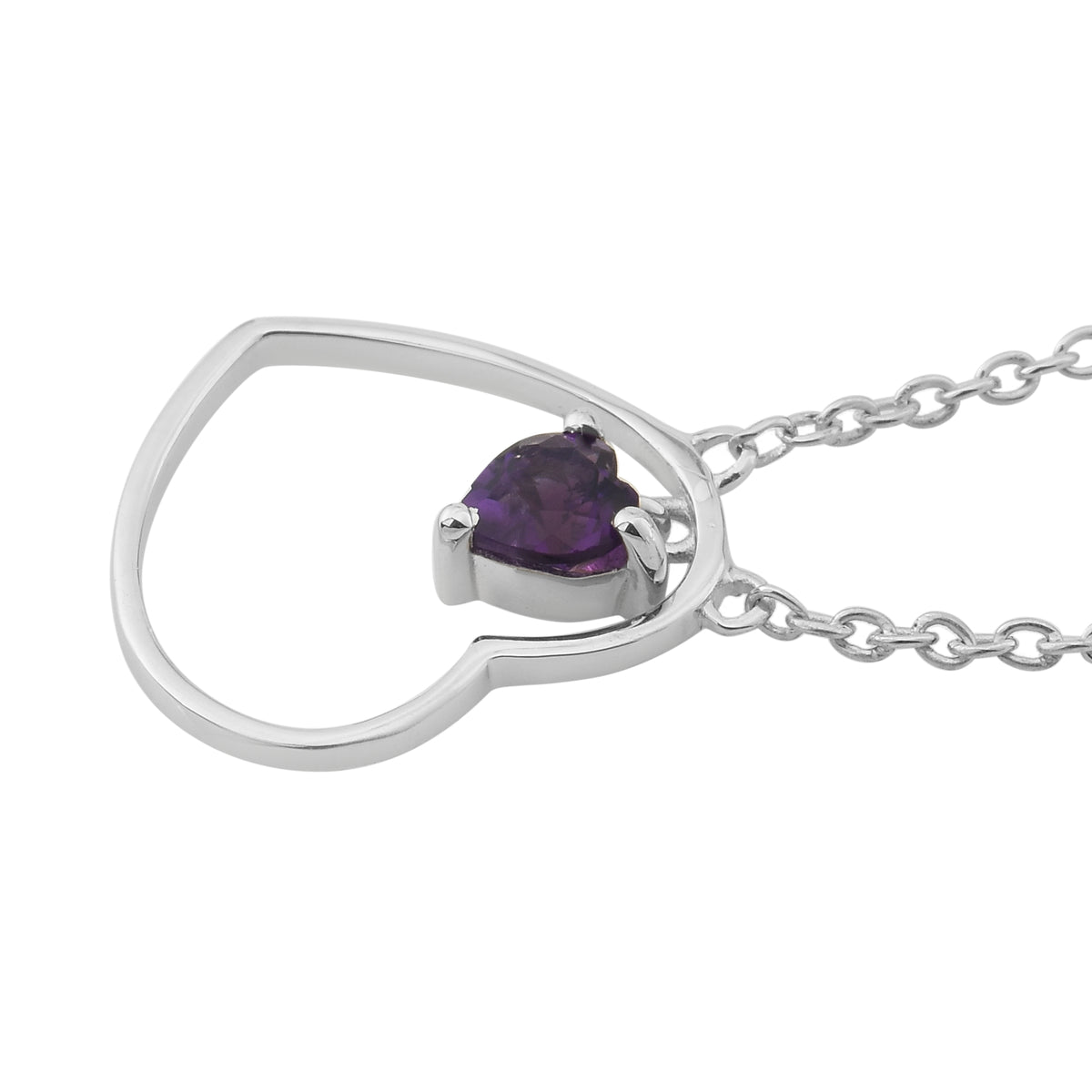 Delicate heart necklace