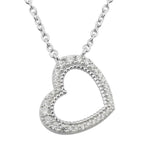 Load image into Gallery viewer, Sparkling Heart Necklace

