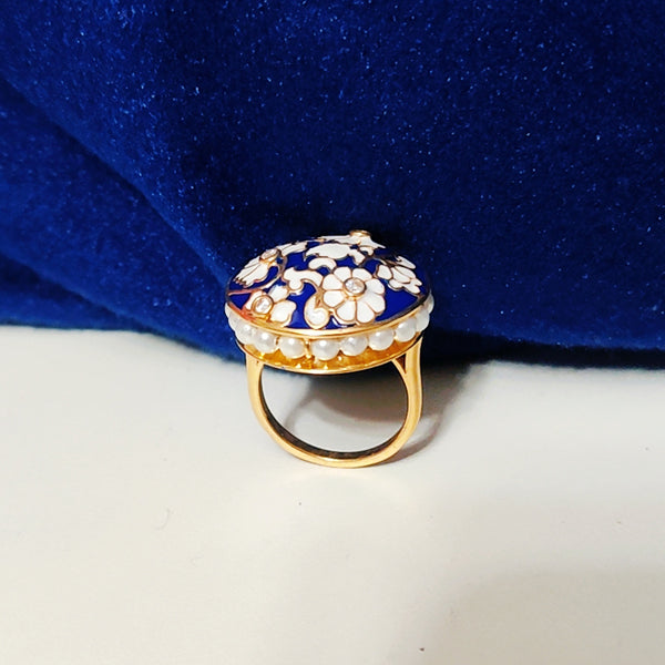 Glorious Round Statement Ring