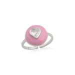 Load image into Gallery viewer, Heart Pop Ring in 925 Silver
