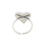 Load image into Gallery viewer, Pearly Effect Heart Ring
