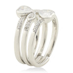 Load image into Gallery viewer, Infinite Heart Stack Ring
